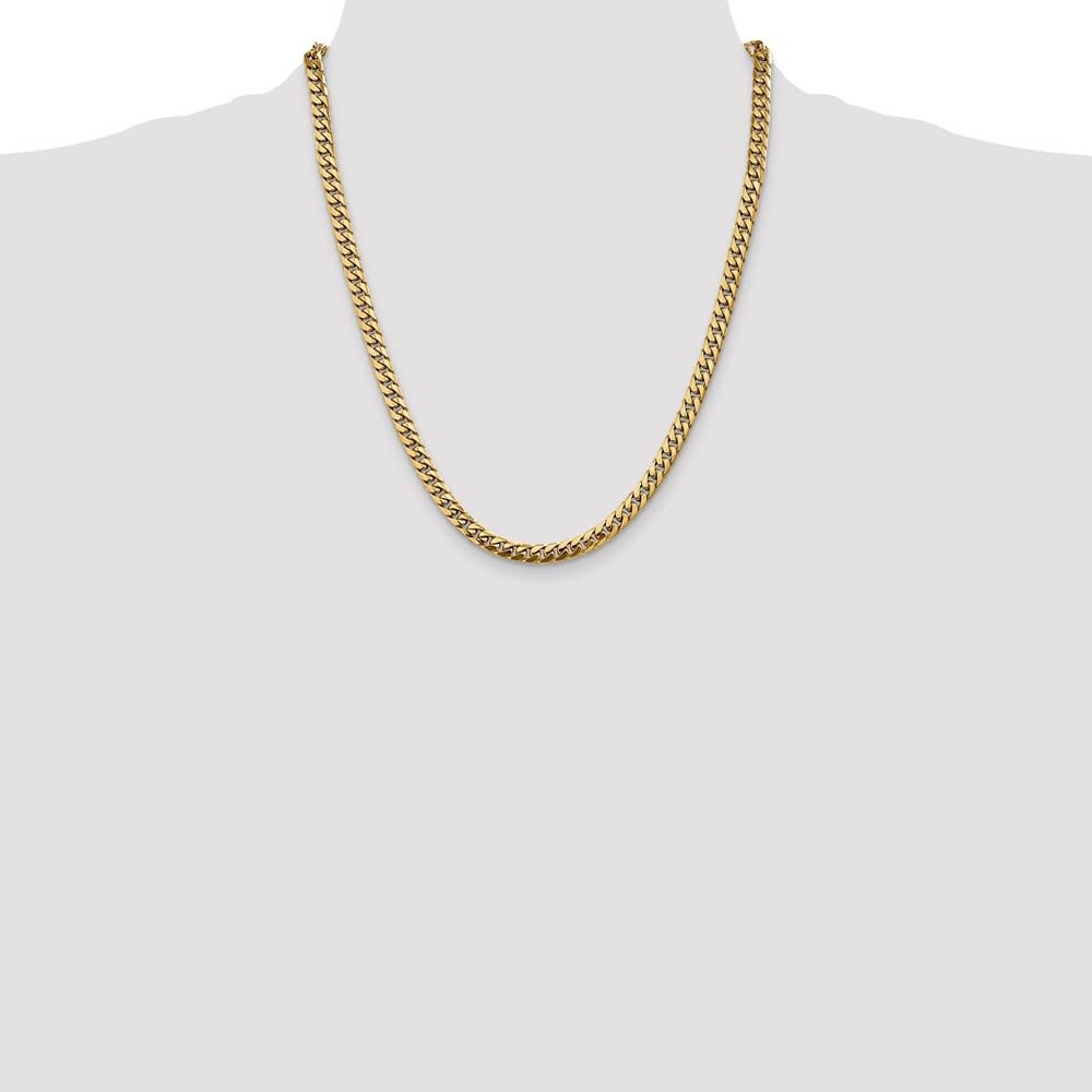 14K Gold 15mm Miami Cuban Link Chain Necklace H307379