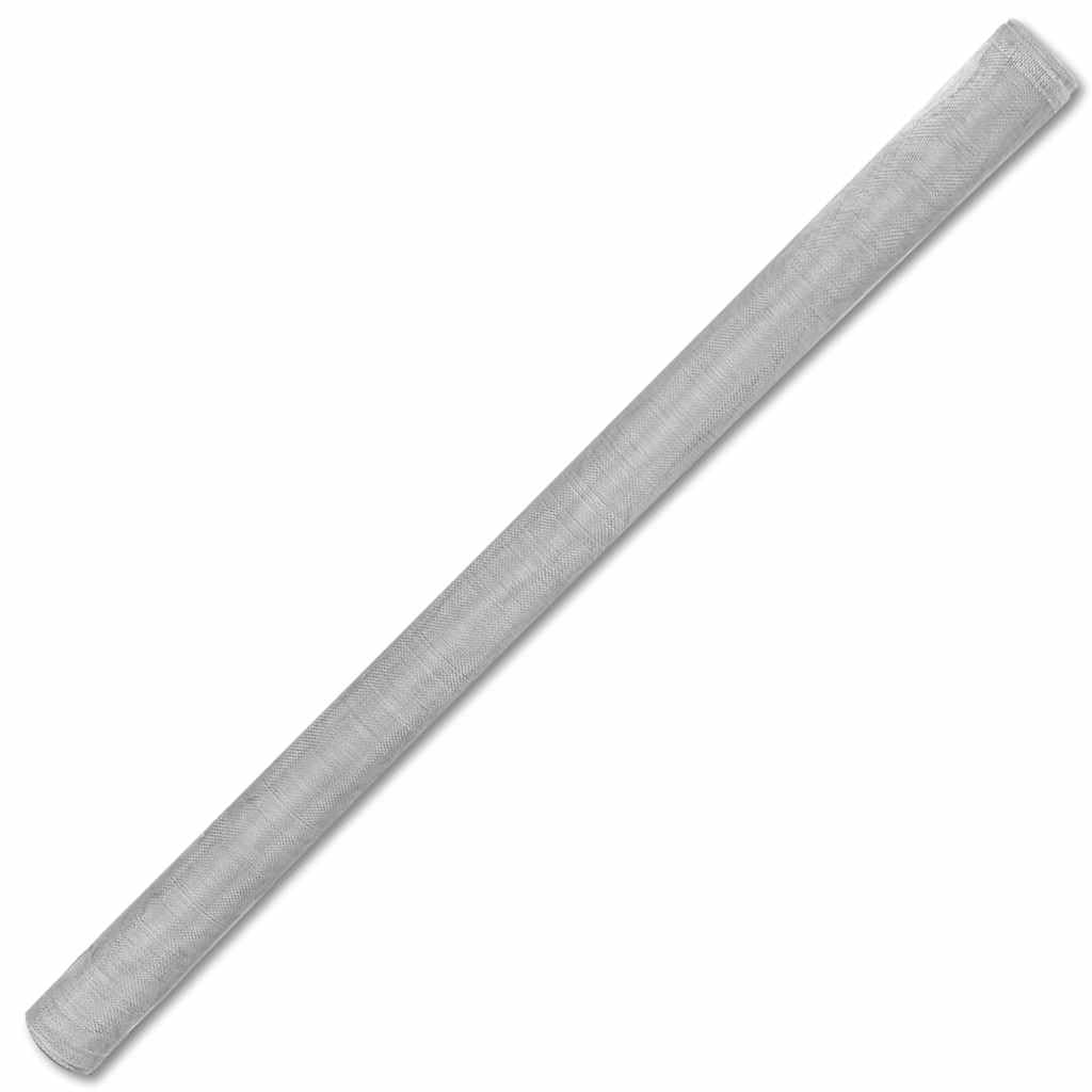 Aluminum Wire Mesh 39.4"x196.9" Silver Roll E664