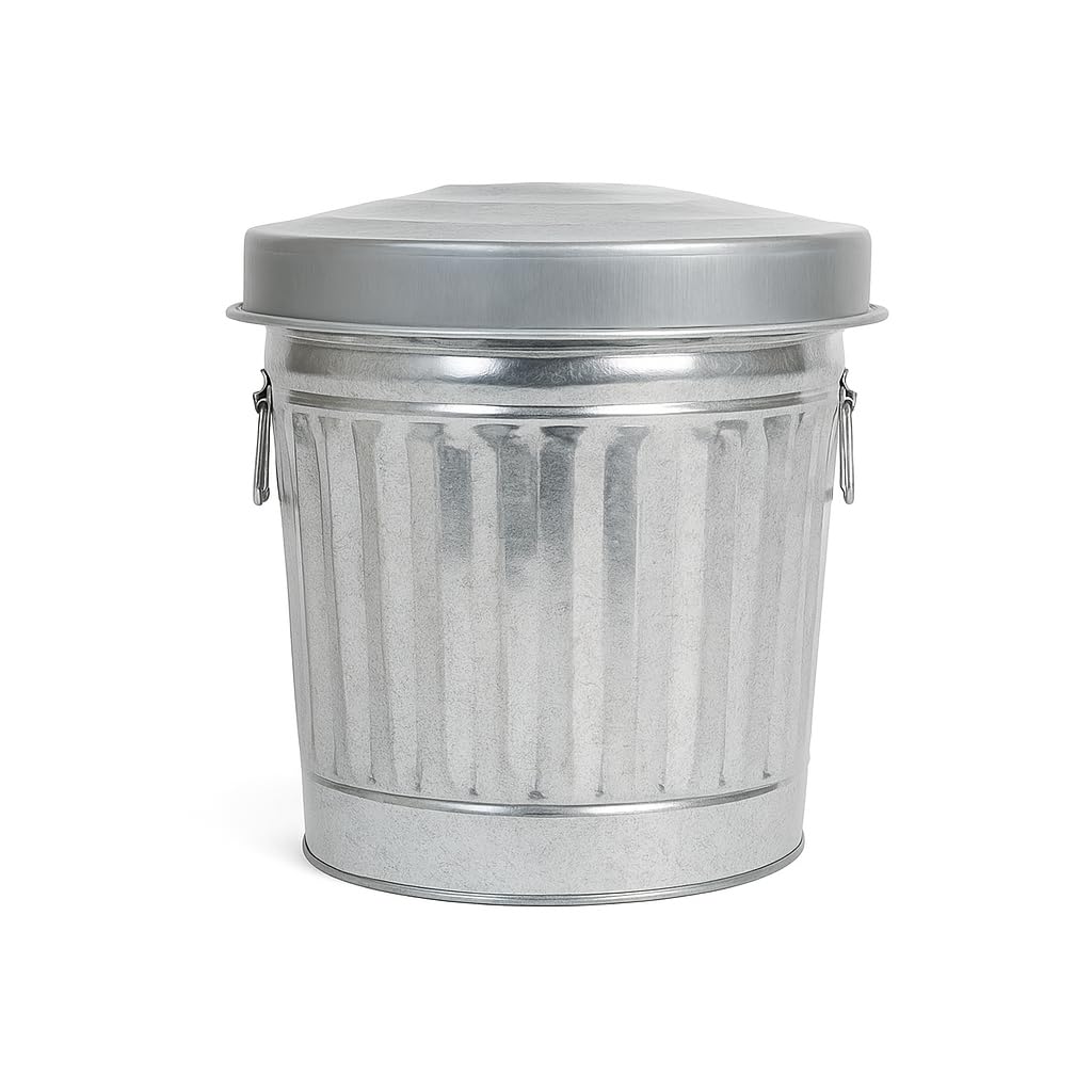 6 Gallon Galvanized Trash Can T445723