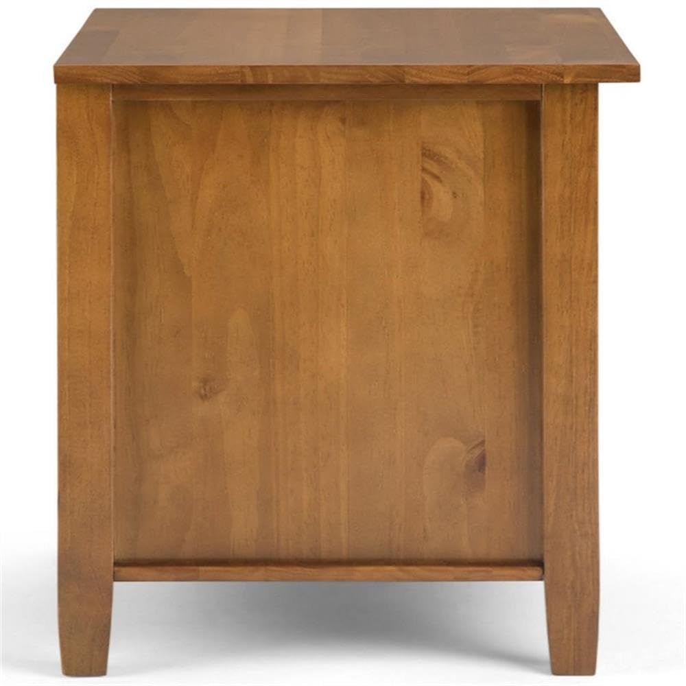2-Piece Wood 24" Bedside Nightstand Table Set O5762