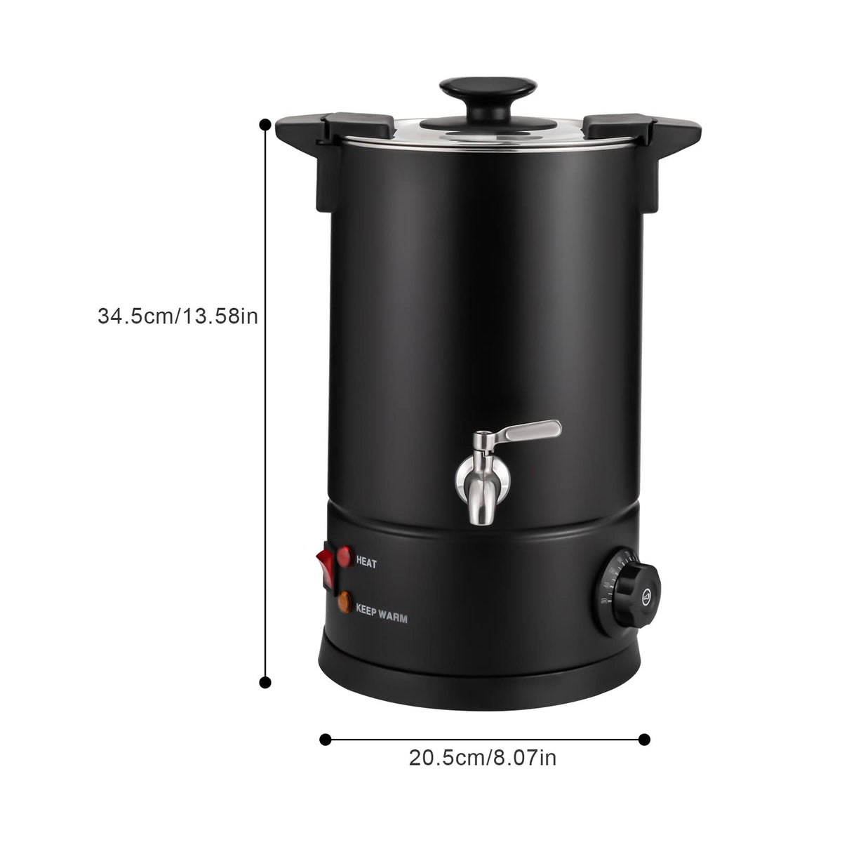 8L Electric Stainless Steel Coffee Urn L76766