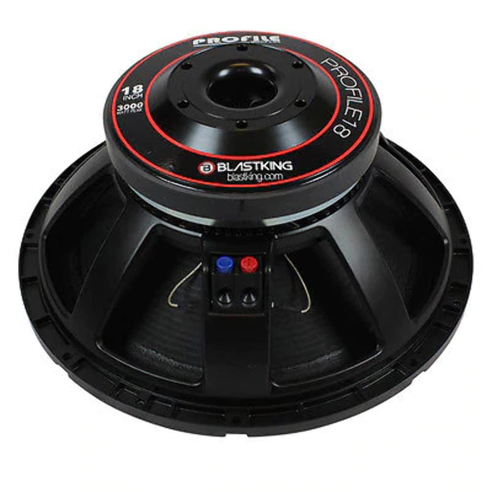 18" 3000W High Output Woofer 4.5" Voice Coil 8 Ω 97.4 dB Y9642