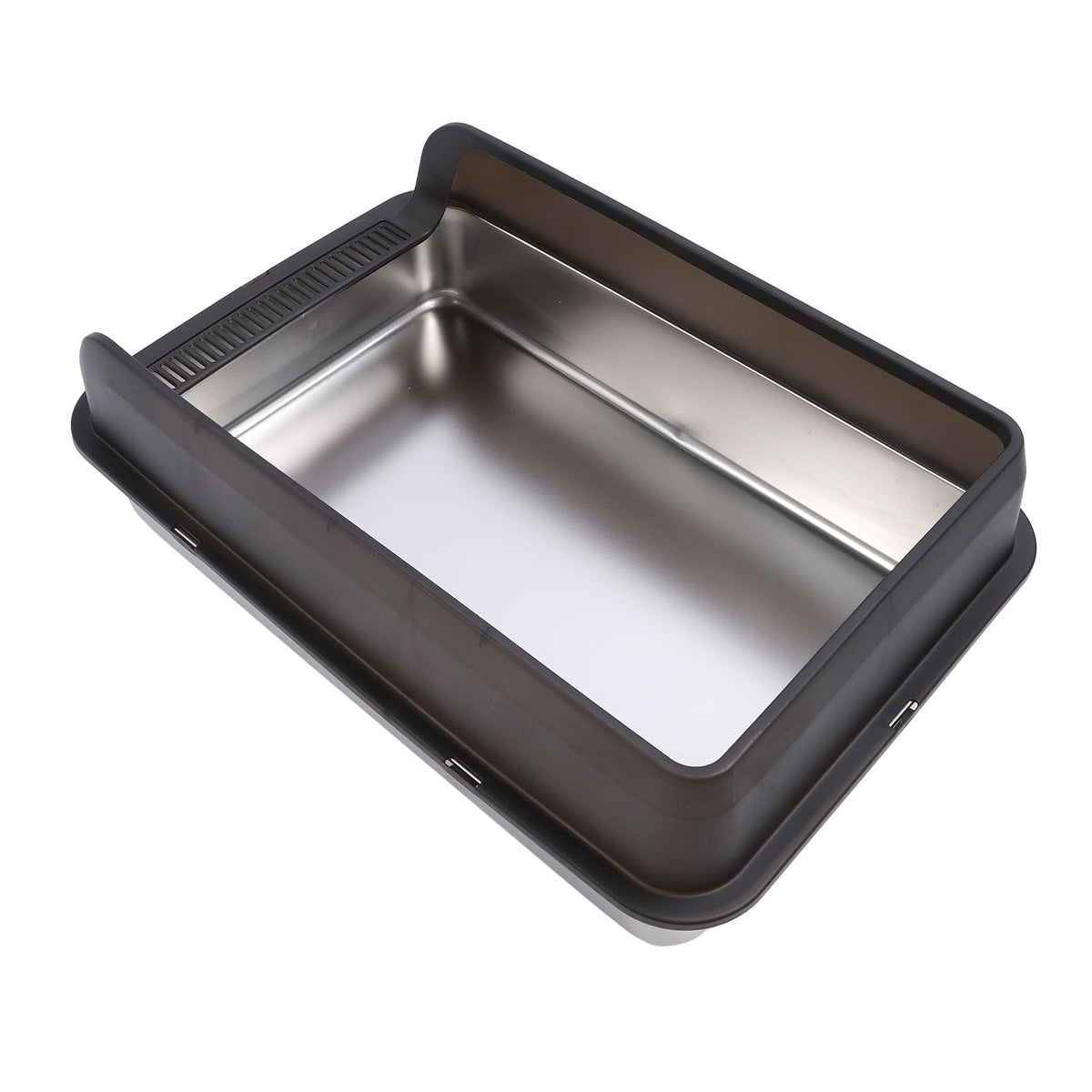 Stainless Steel Top Entry Cat Litter Box with Lid R19831