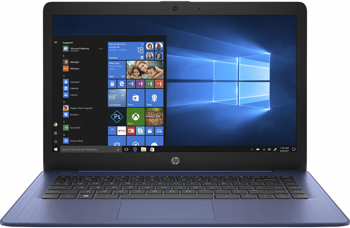 14 Inch Laptop Computer Intel Celeron N4020 4GB DDR4 RAM 64GB eMMC Windows 11 Home D240365