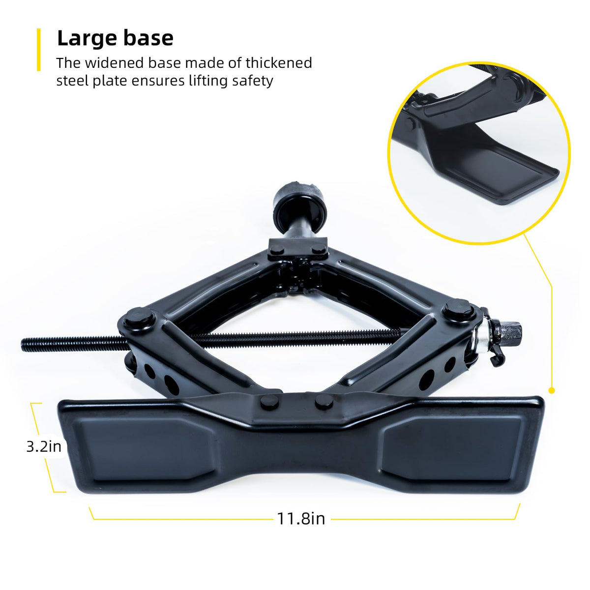 1.8 Ton Scissor Jack Kit J533