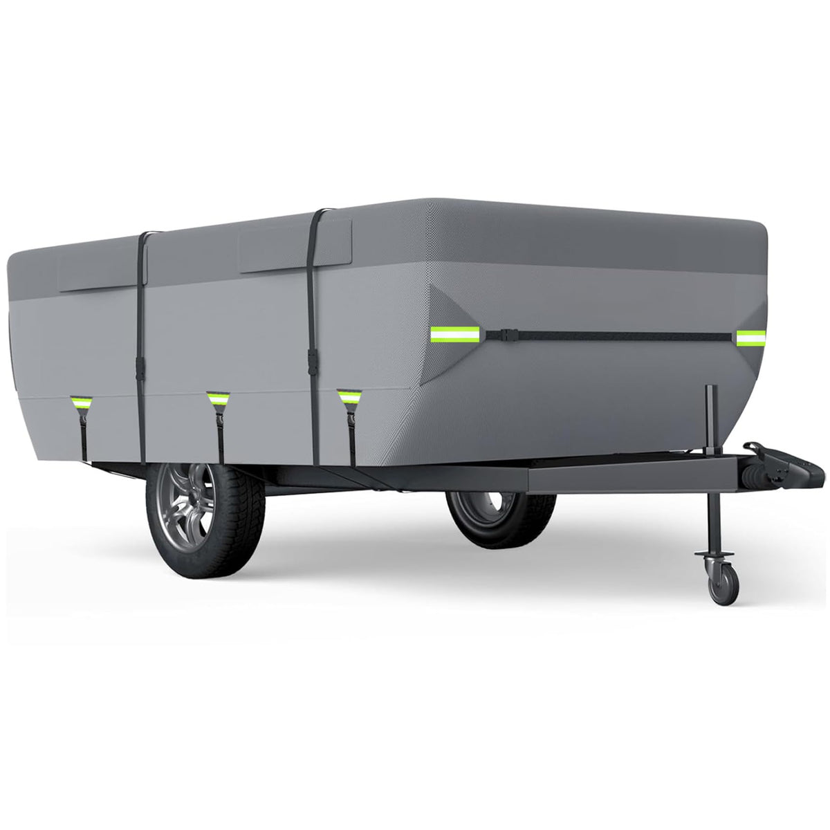 12'-14' 7 Layers Waterproof Breathable Pop Up Folding Camper Cover Y83362