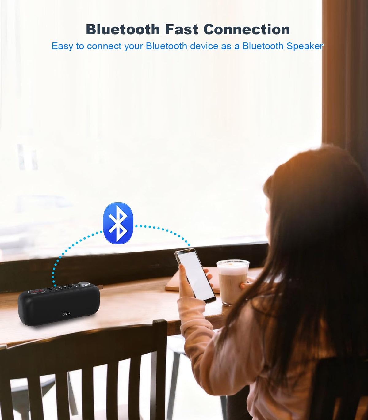 Portable Bluetooth Speaker FM Radio 10W E579