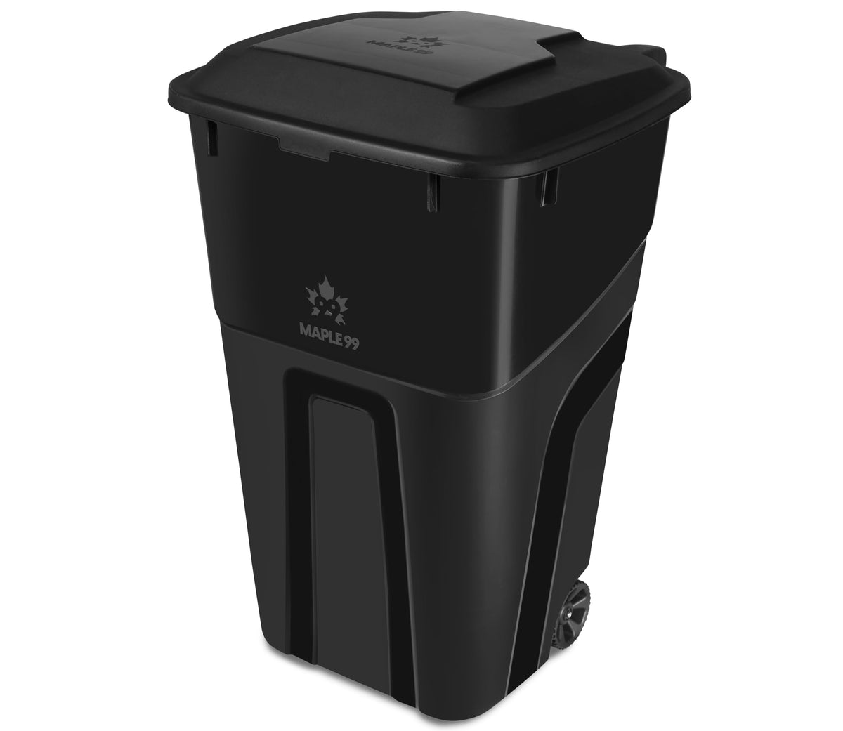 32 Gallon Wheeled Outdoor Garbage Can with Lid F64526