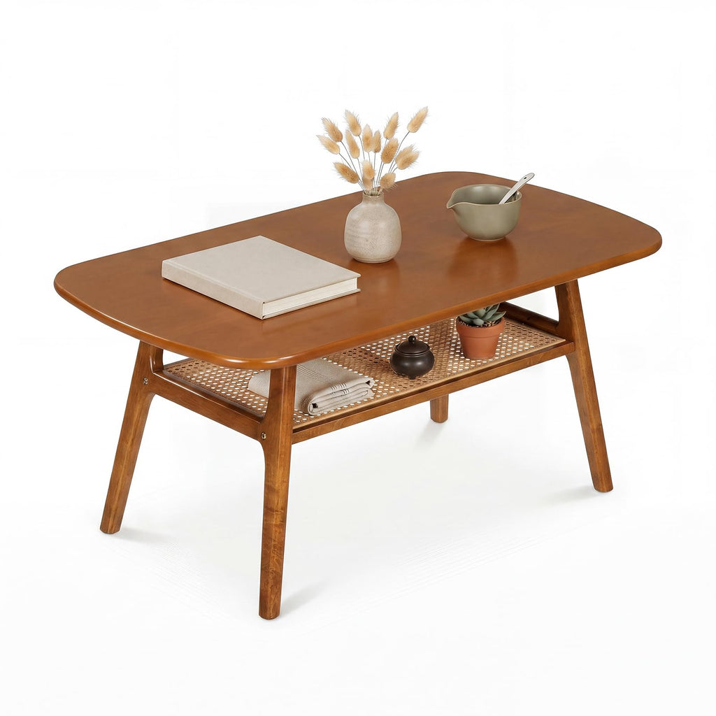 Rattan Wood Coffee Table R40540