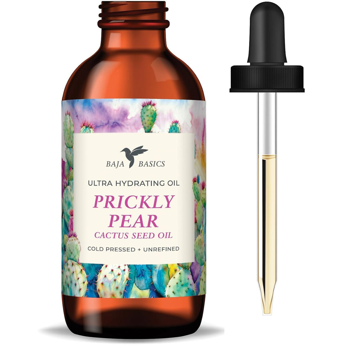 Organic Cold-Pressed Prickly Pear Seed Oil 1 oz C86141