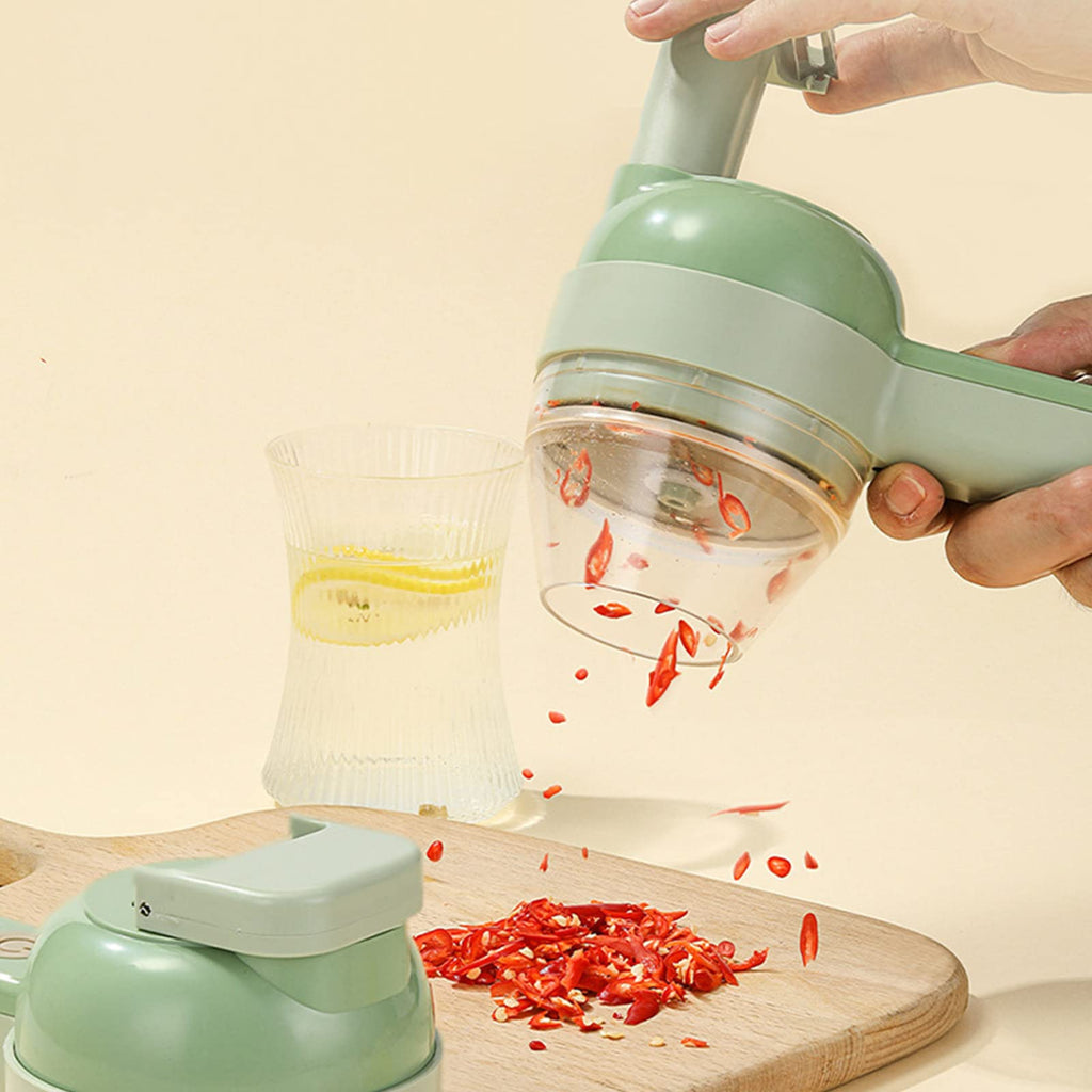 4 In 1 Cordless Electric Vegetable Cutter Z3737