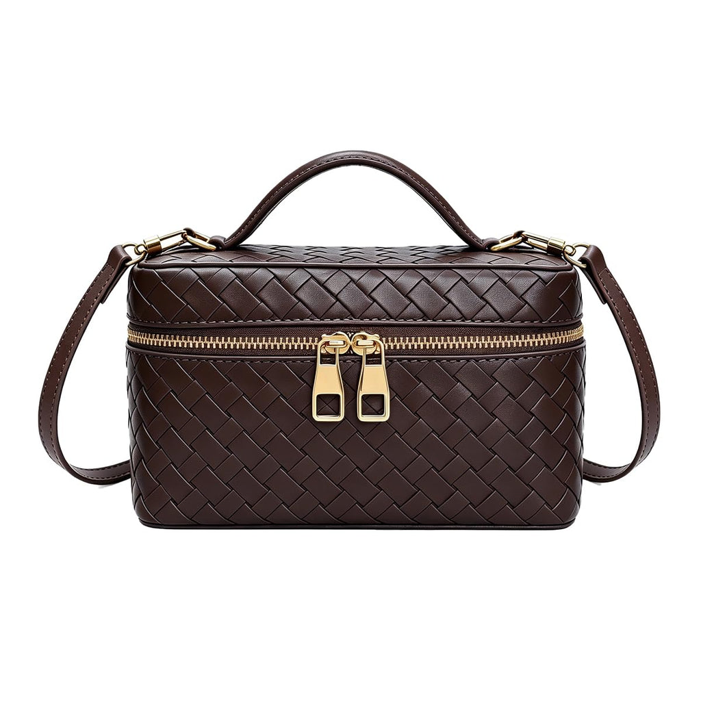 Women's Mini Woven Crossbody Bag U979559
