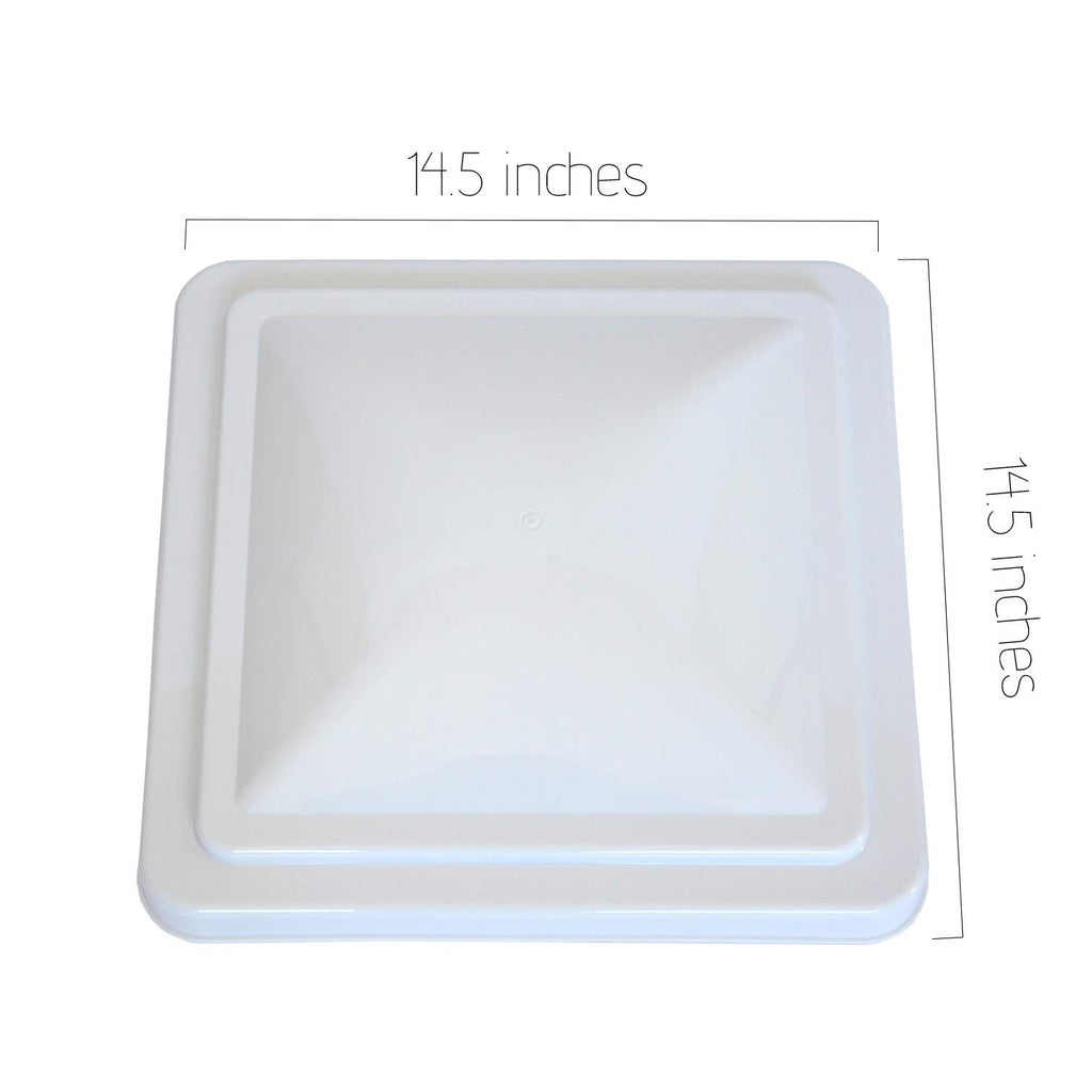 14" x 14" Impact-Resistant Roof Air Vent Cover X3637
