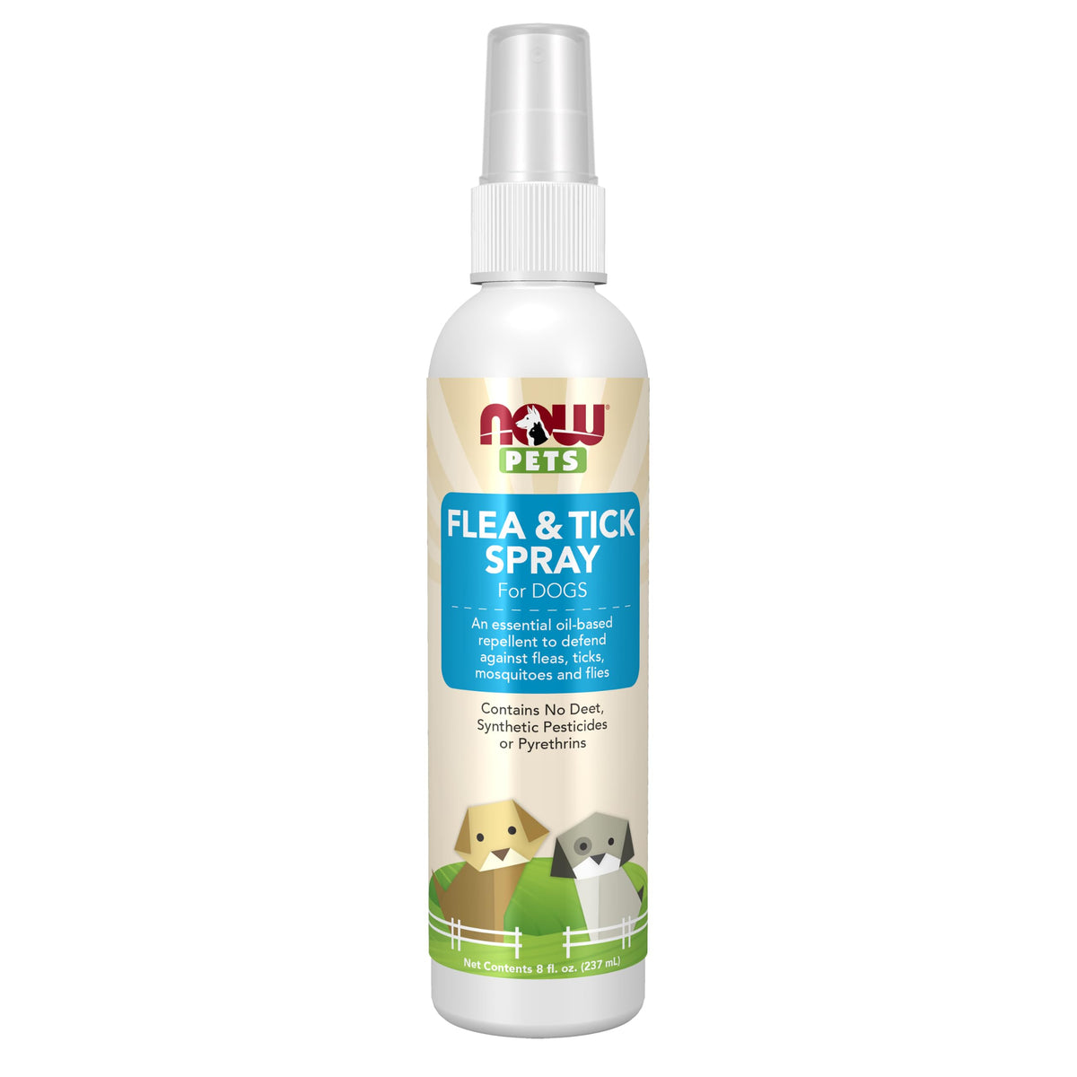 Flea and Tick Spray for Dogs 8-Ounce W853576