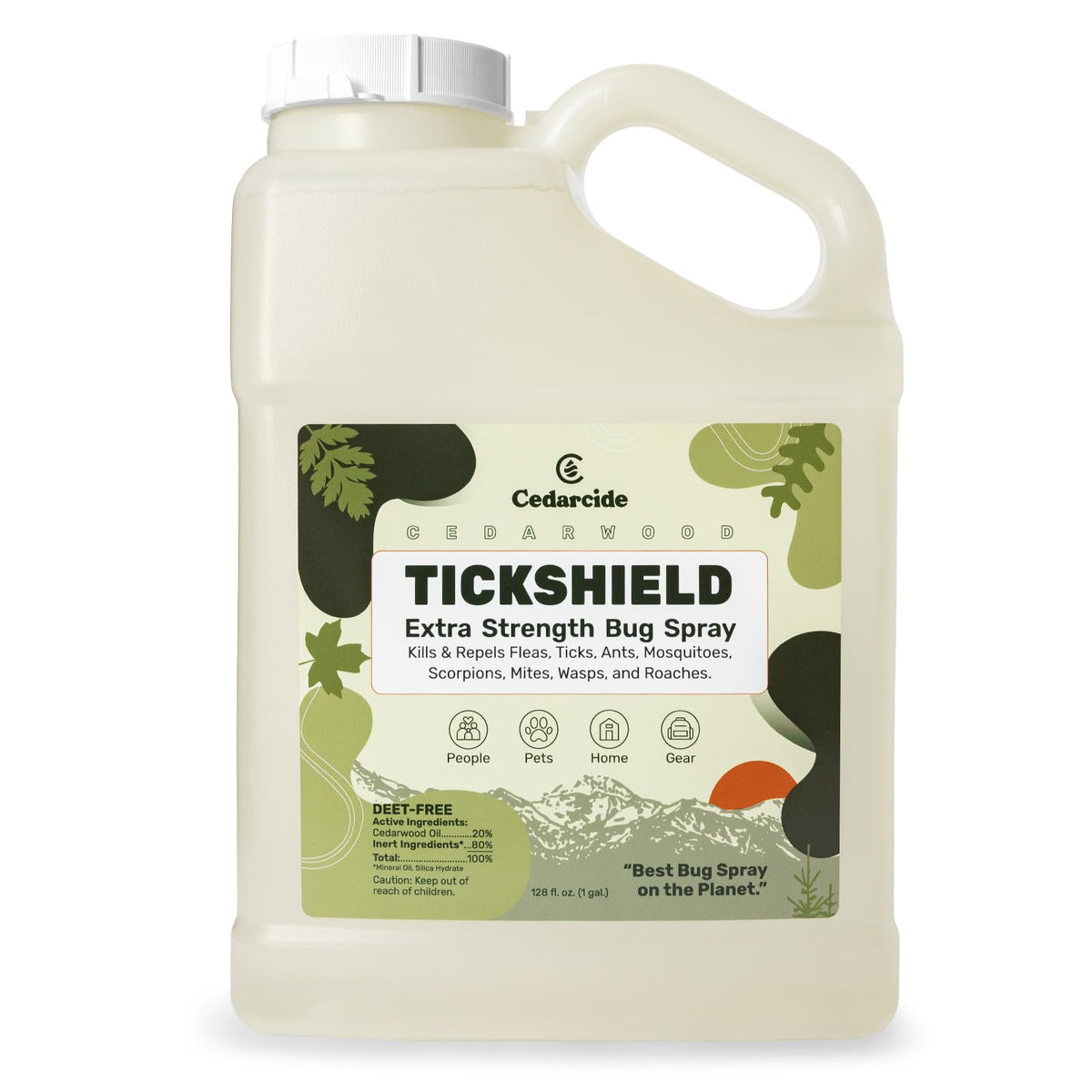Cedar Oil Tick & Mosquito Repellent Spray F86790