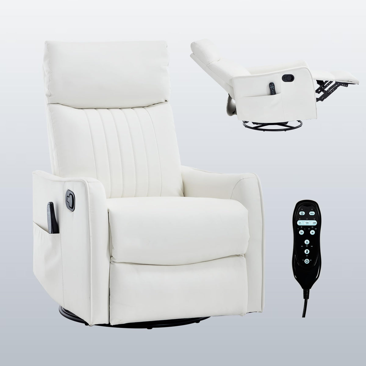 High Back Massage Recliner with Heat M98983
