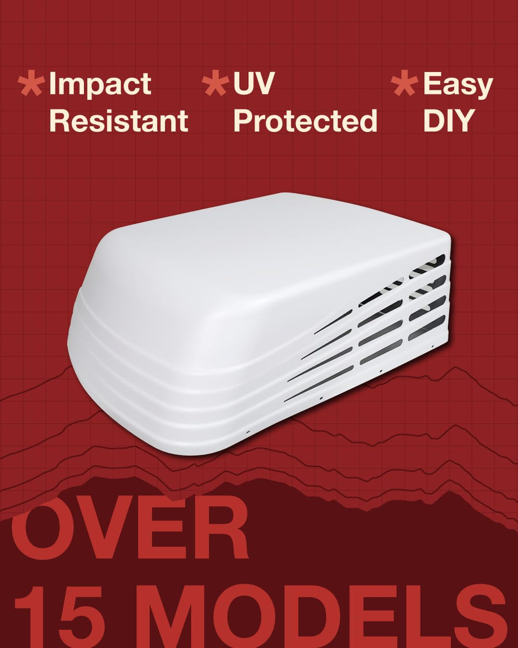 White A/C Shroud P4309