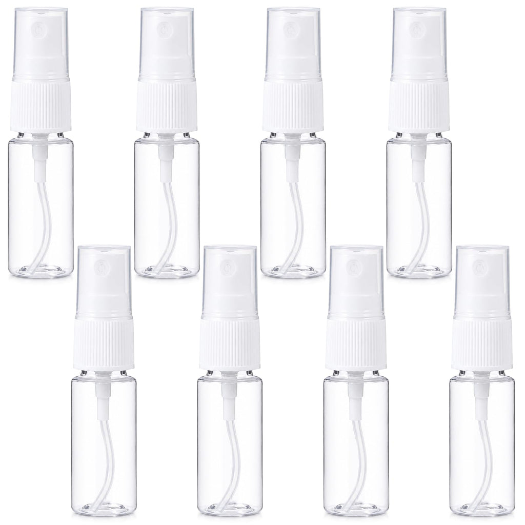8 Pcs 0.5 Oz Fine Mist Travel Spray Bottles W18906