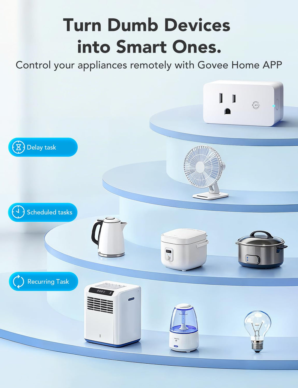 Smart Plug with Energy Monitoring, 1 Pack Z195933