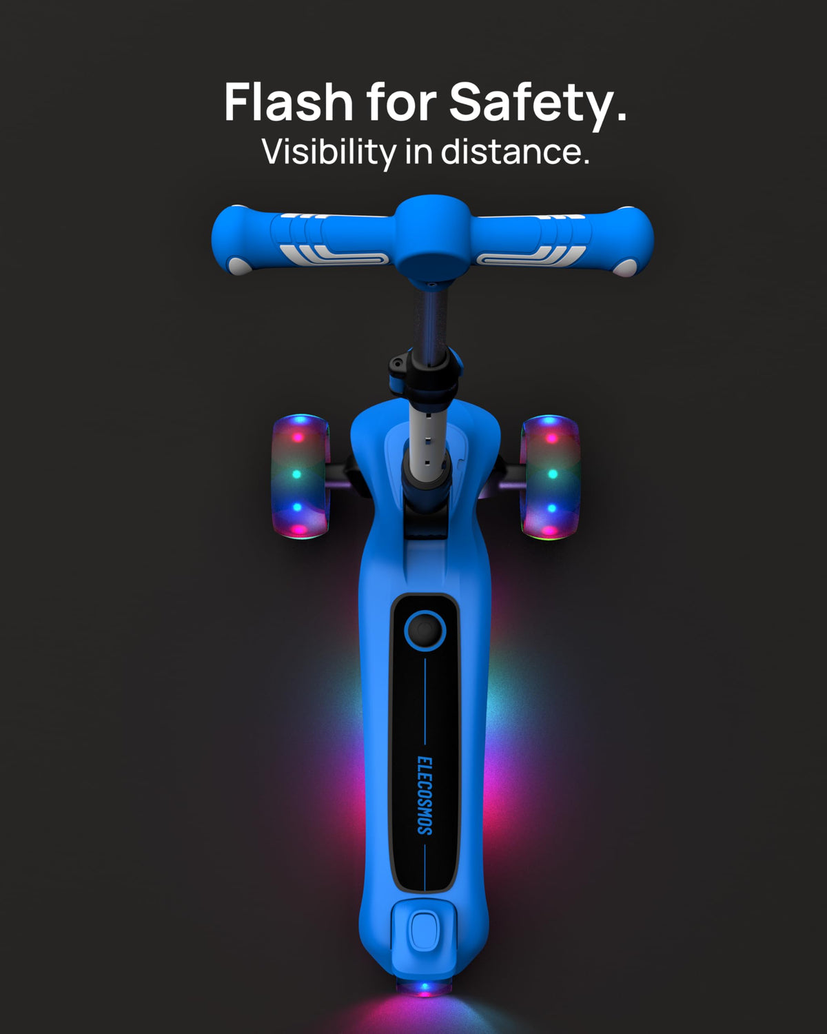Kids Electric Scooter with LED Wheels R10326