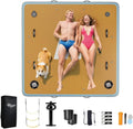 7×7' Inflatable Floating Dock with Ladder D6500