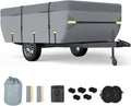 12'-14' 7 Layers Waterproof Breathable Pop Up Folding Camper Cover Y83362