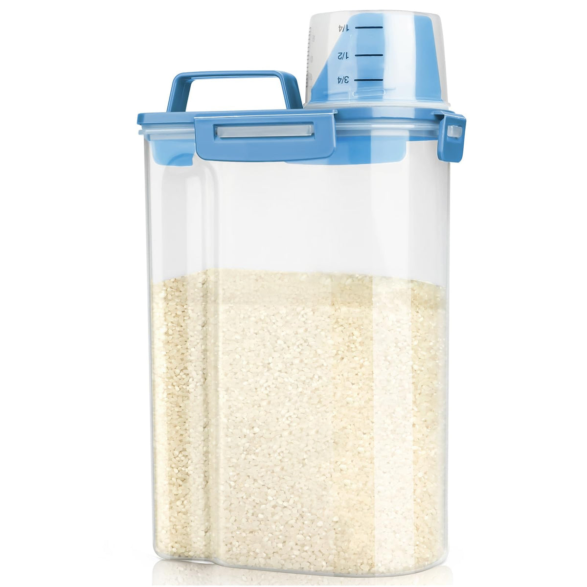 Airtight Rice Storage Container with Measuring Cup N528355