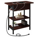 Narrow Side Table with Storage S34267