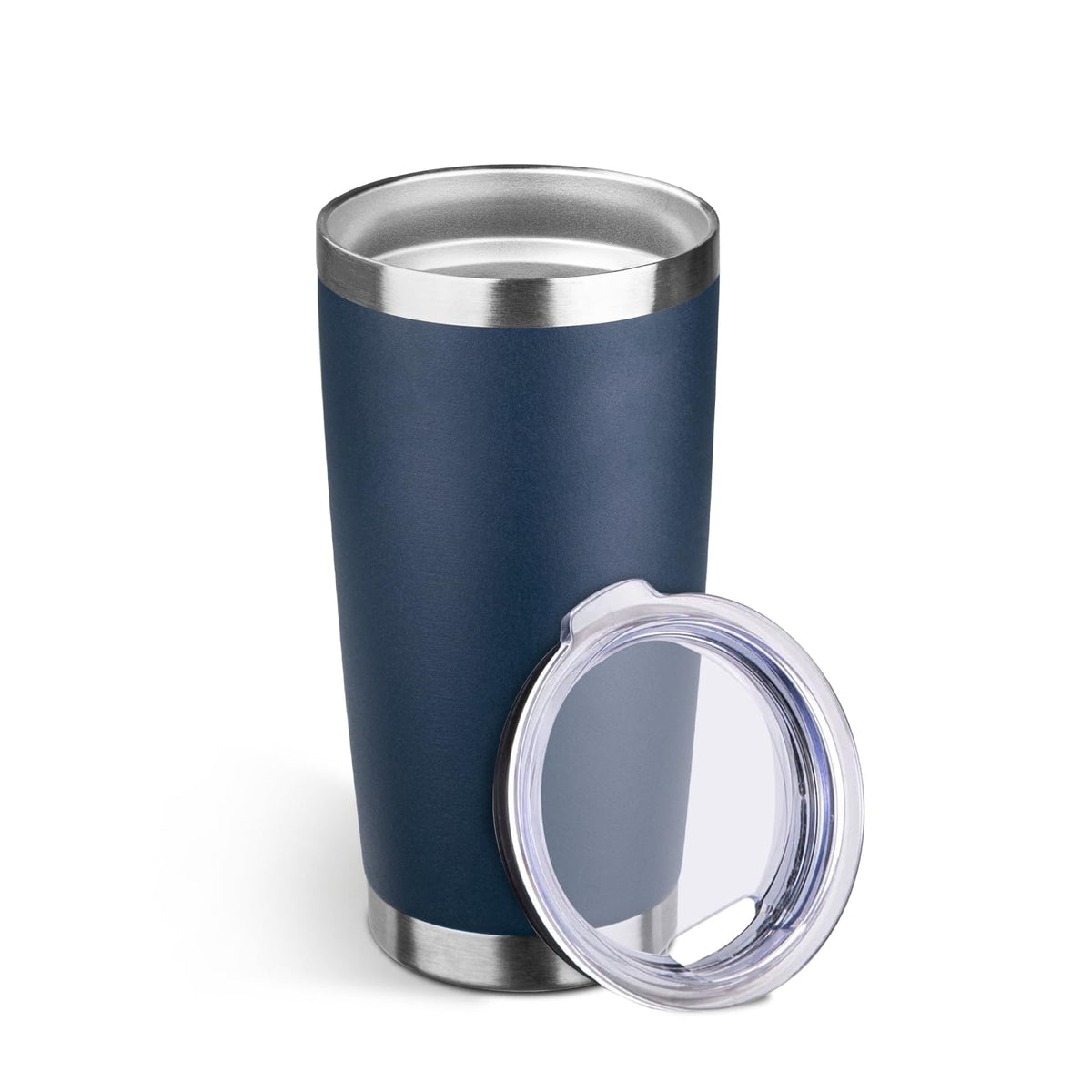 20oz Stainless Steel Travel Coffee Tumbler Navy Blue R101935