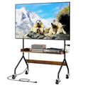 Rolling TV Stand with Power Outlet for 32-75 Inch TV W891
