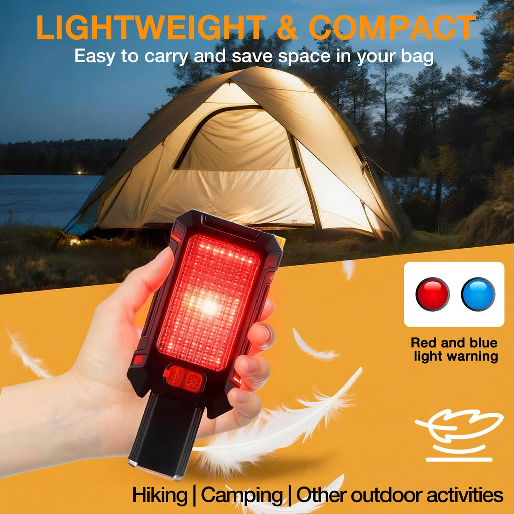 LED Rechargeable Magnetic Work Light 1000 Lumens 5 Mode 1 Pack T4173