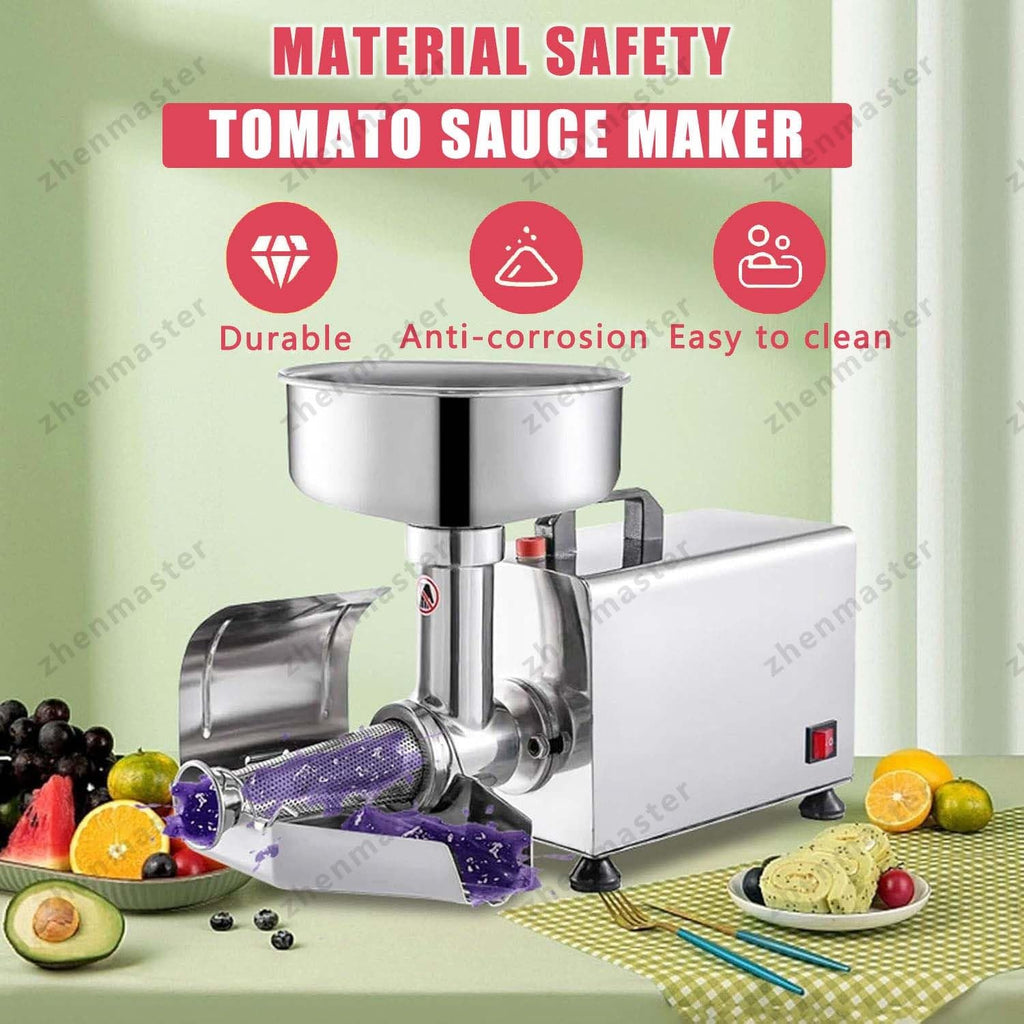 450W Stainless Steel Electric Tomato Strainer and Sauce Maker C900587