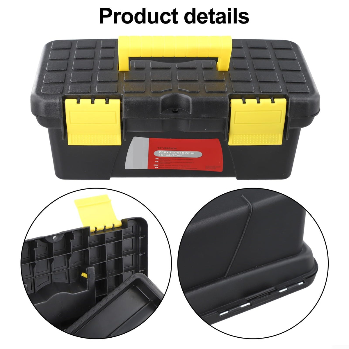 10-Inch 2-Layer Toolbox Q564