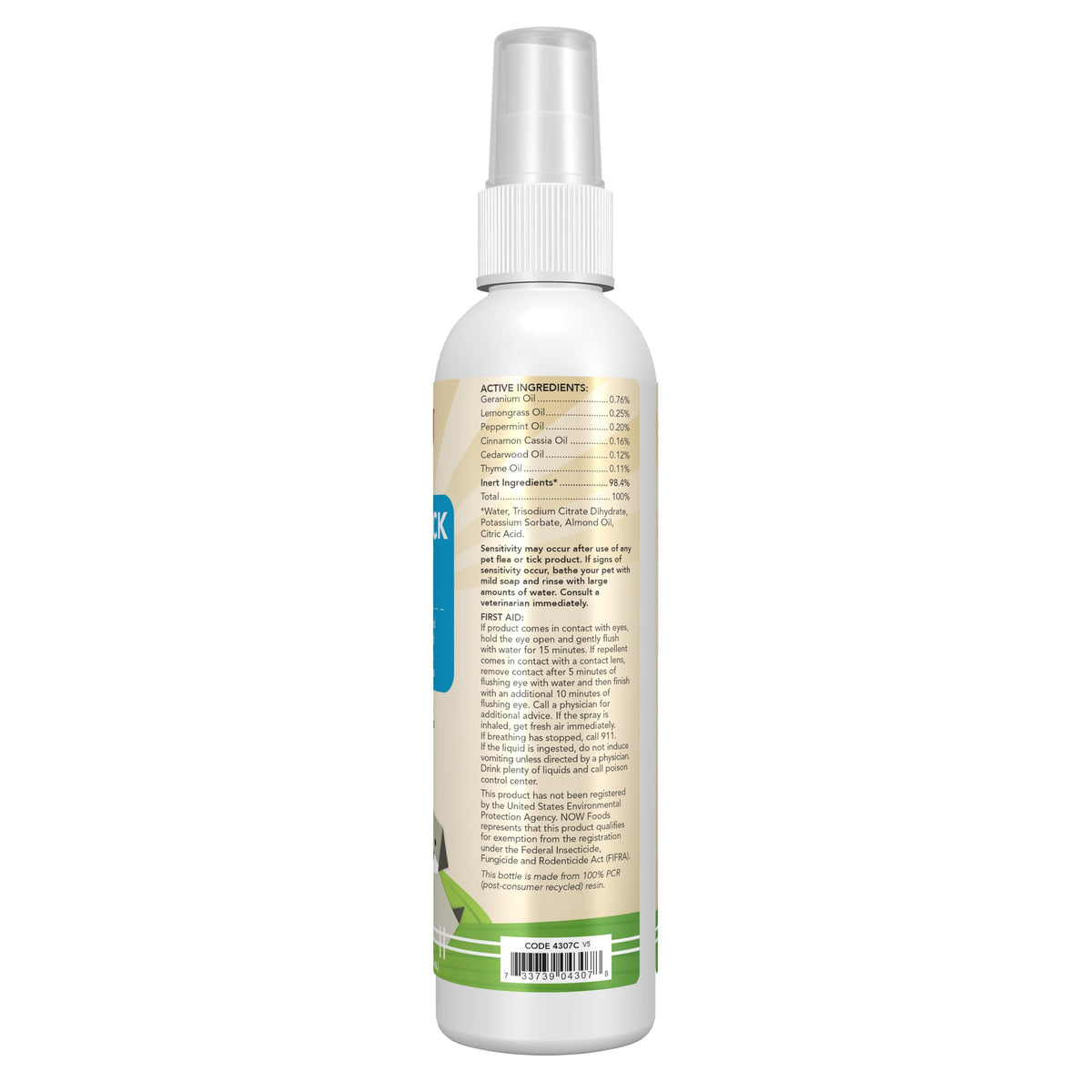 Flea and Tick Spray for Dogs 8-Ounce W853576