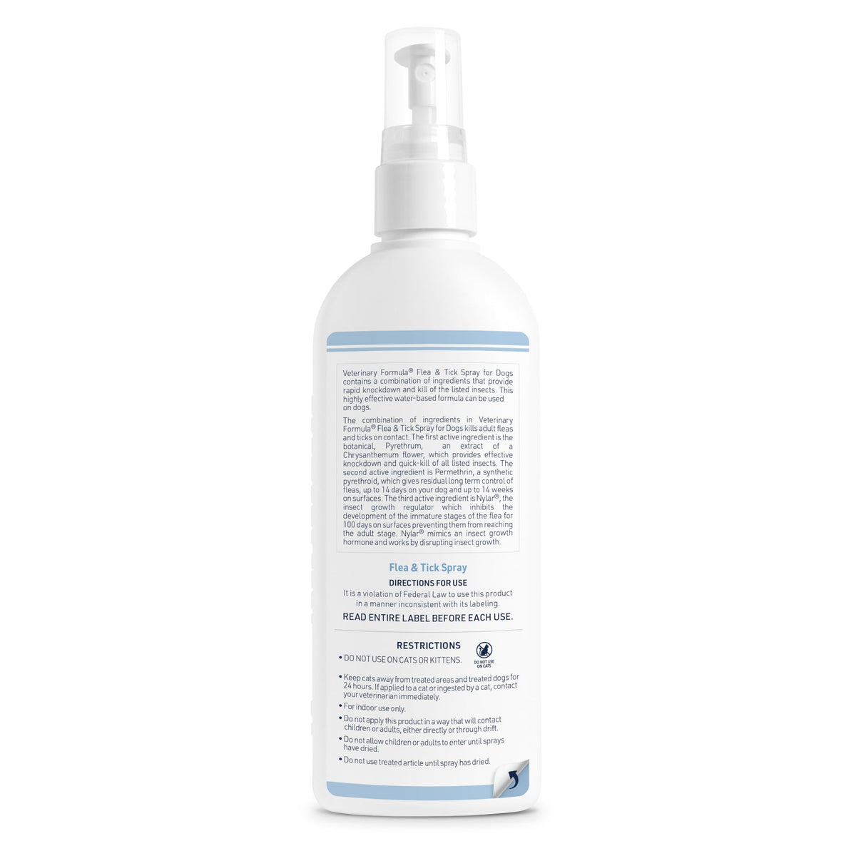 Flea & Tick Spray for Dogs 8 oz M725161