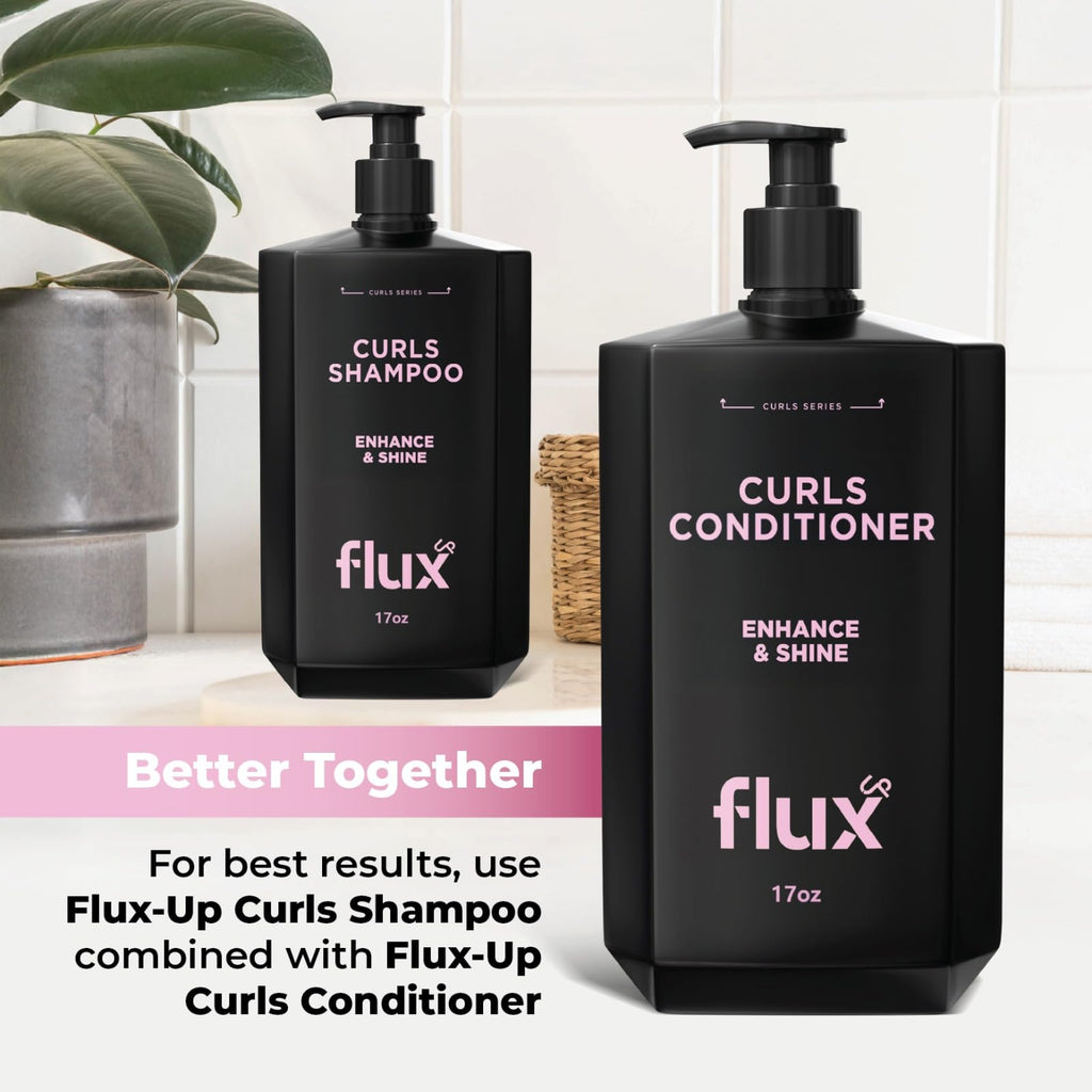 Curly Hair Shampoo & Conditioner Set Sulfate-Free 8 fl oz V57074