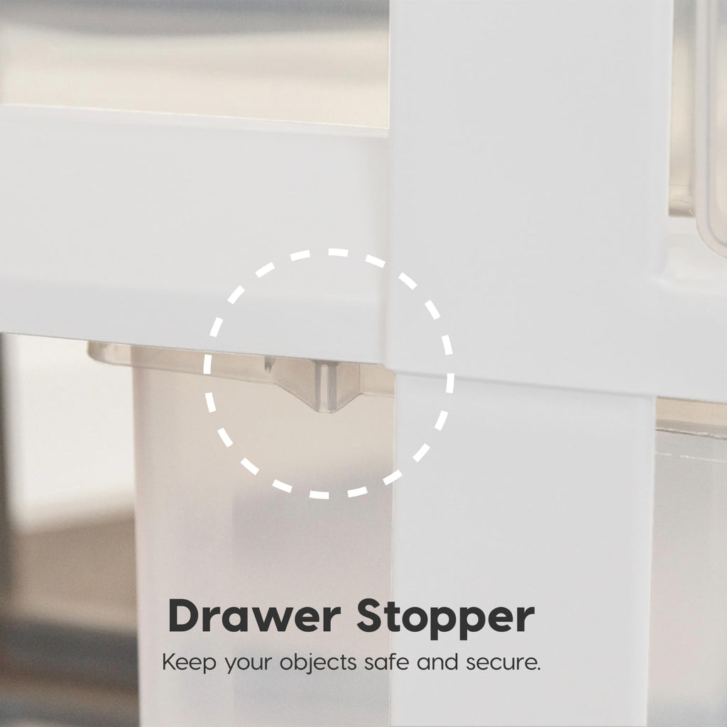 6 Drawer Rolling Storage Cart L11747