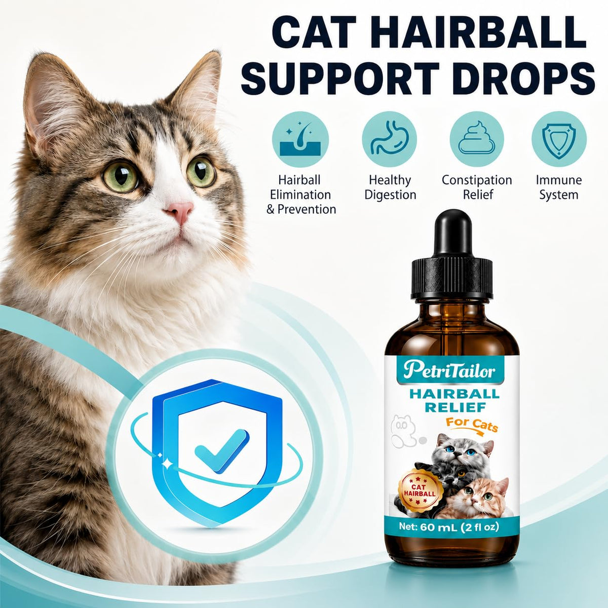 Cat Hairball Remedy Drops F29620