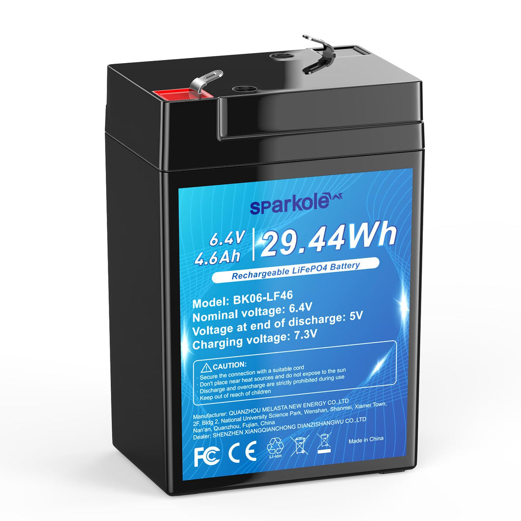 6.4V 4.6Ah LiFePO4 Battery F3098