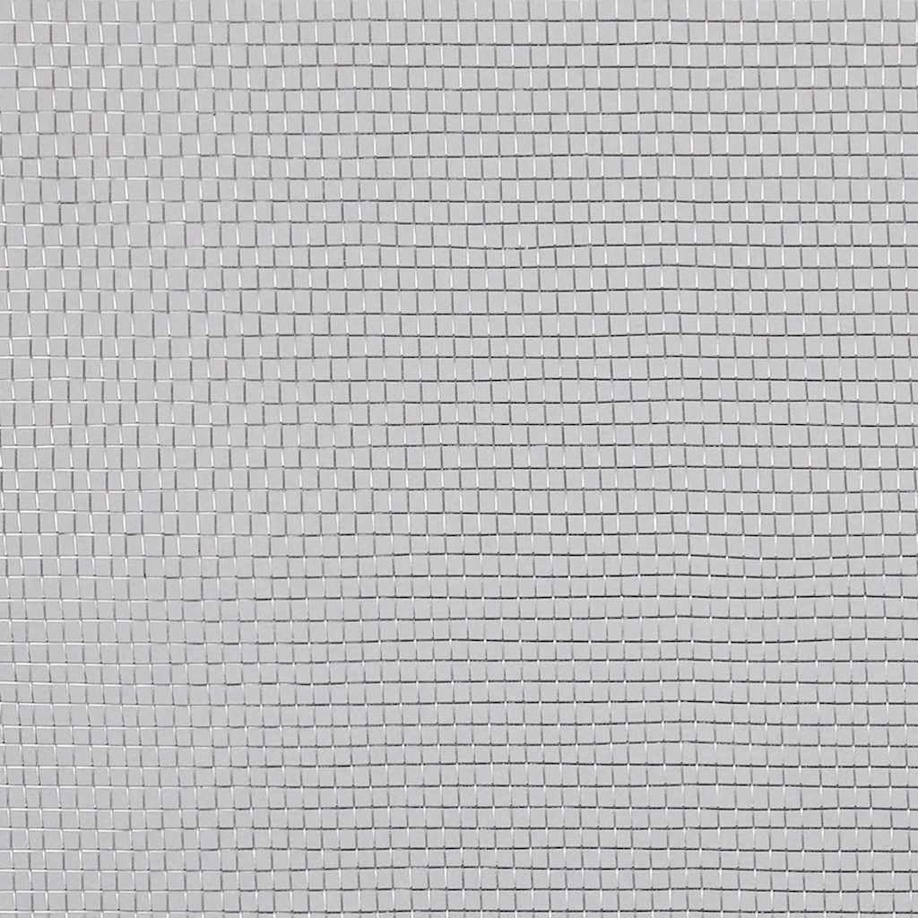 Aluminum Wire Mesh 39.4"x196.9" Silver Roll E664