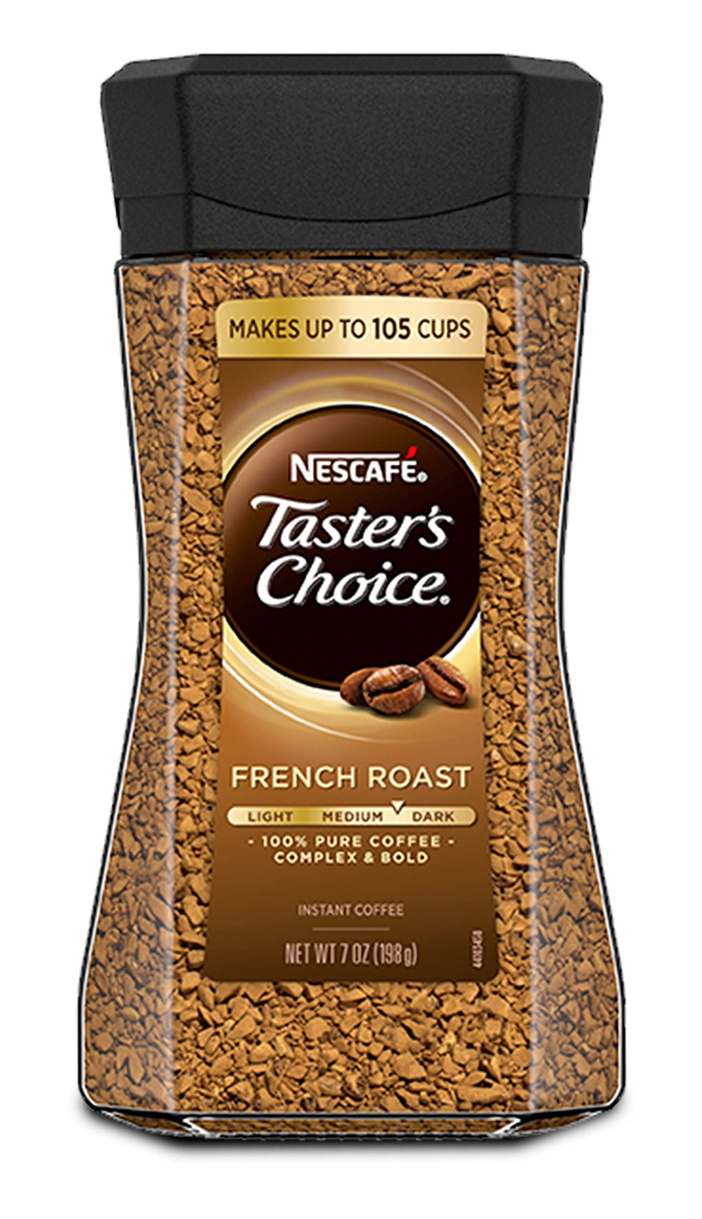 French Roast Instant Coffee 2 Bottles x 7 Oz H449235