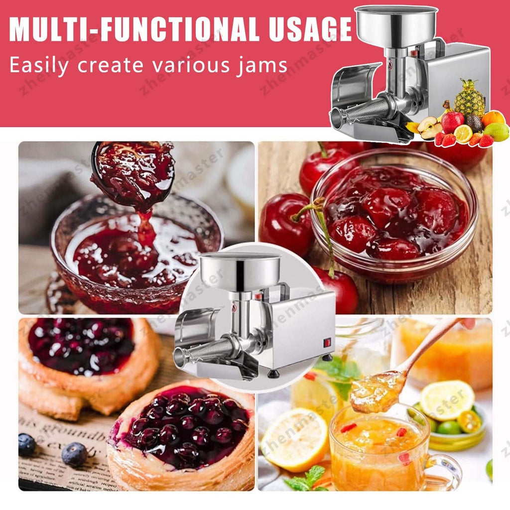 450W Stainless Steel Electric Tomato Strainer and Sauce Maker C900587