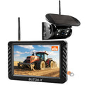 Magnetic Solar Wireless Backup Camera with 5" HD Monitor M3639
