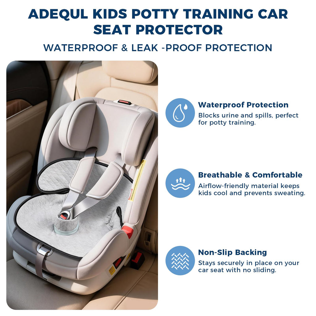 2 Pack Waterproof Non-Slip Car Seat Protector W3890