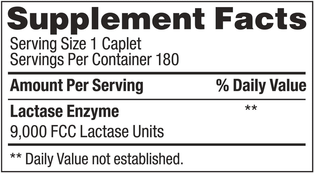Lactase 360 Caplets M73426