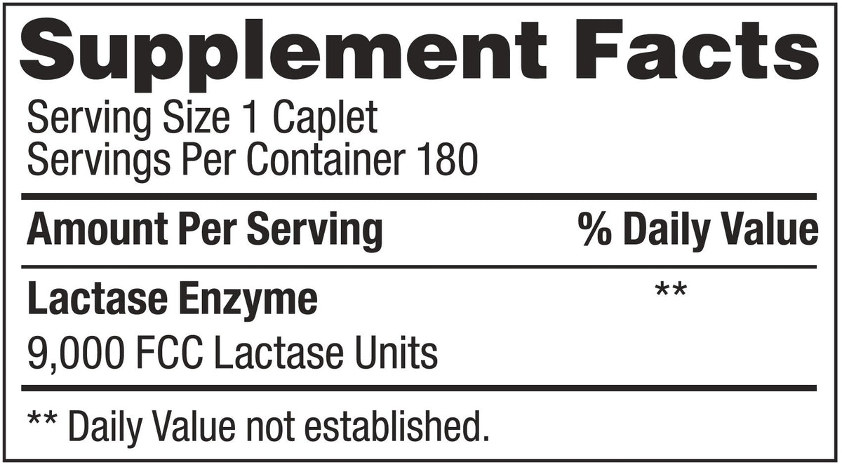 Lactase 360 Caplets M73426