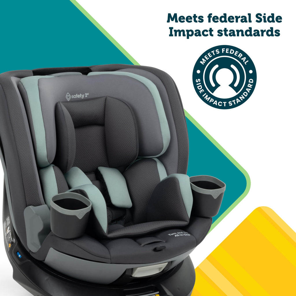 360 Rotating Convertible Car Seat, 5-100 lbs J129