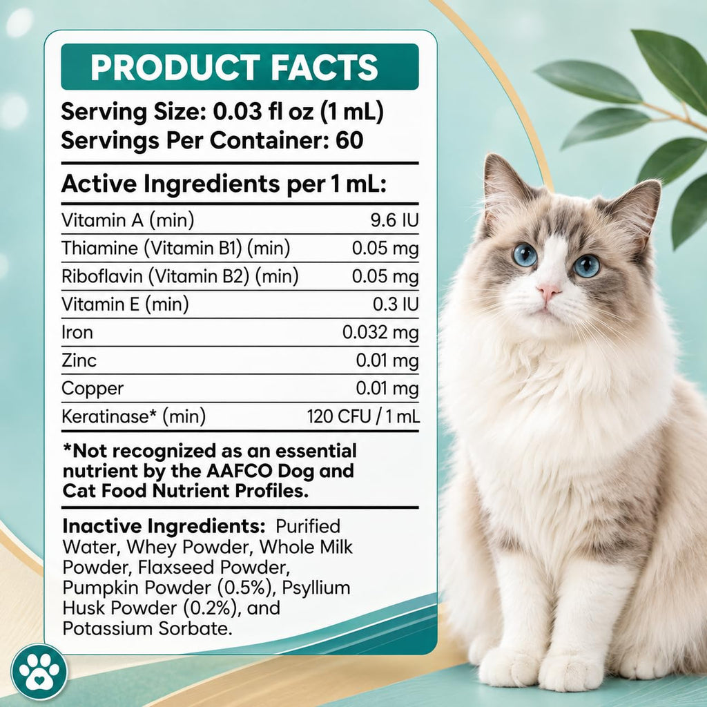 Cat Hairball Remedy Drops F29620
