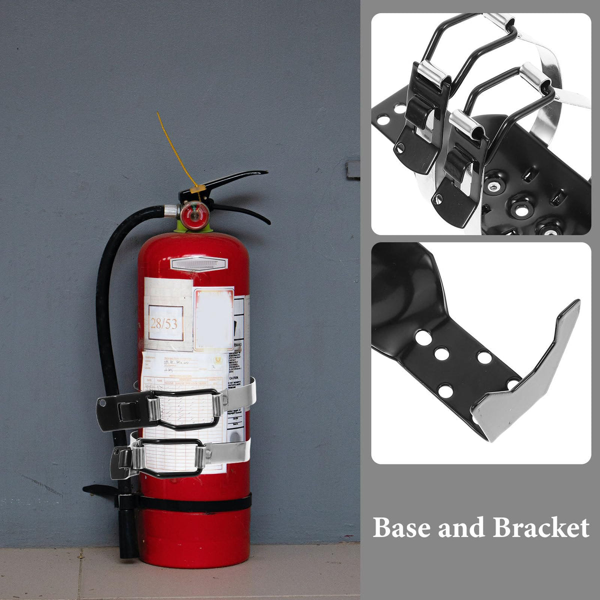 Wall Fire Extinguisher Holder Metal Hanger 2.5LBS O755
