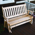 Yellow Pine Glider Bench D23138